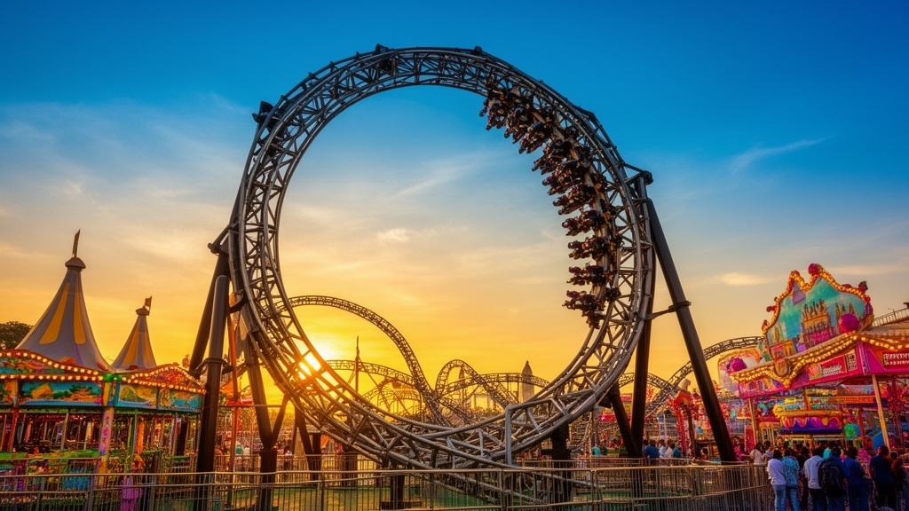 Break Dance spinning ride